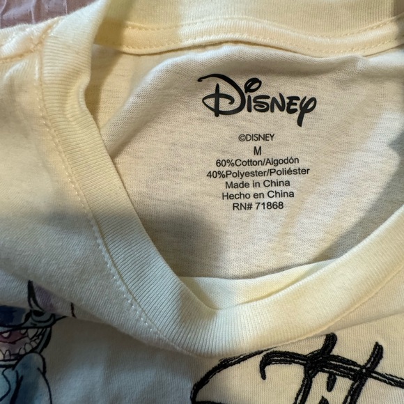 Disney’s Stich Graphic Tshirt - Picture 2 of 2